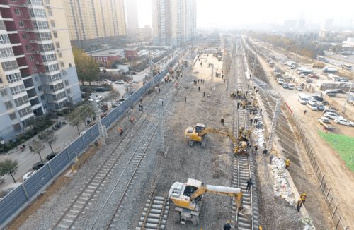 西安站改擴建工程取得階段性進展，施工建設穩步推進
